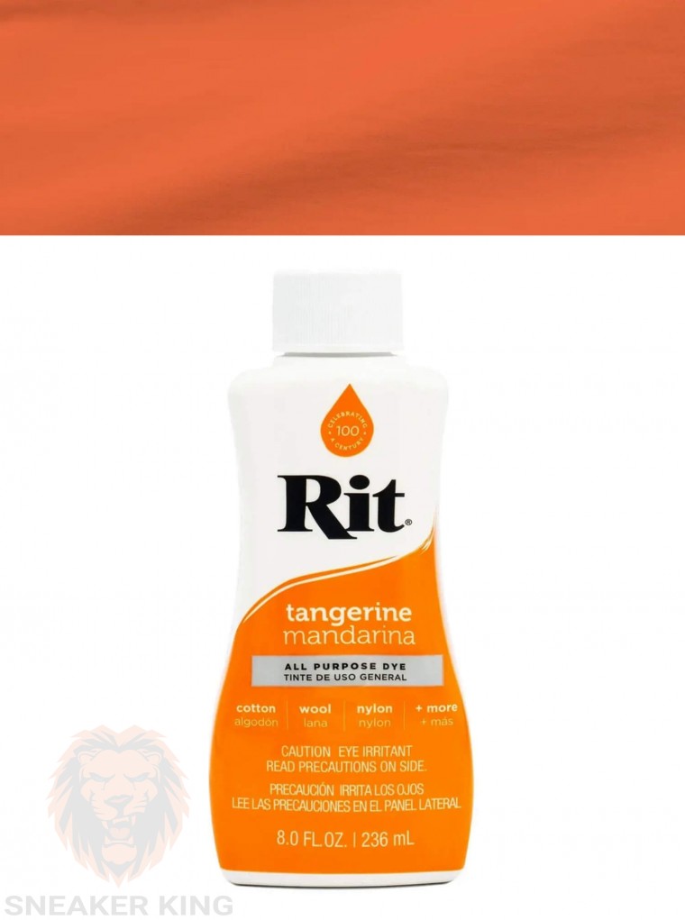 Барвник для натуральних тканин RIT All-Purpose Dye Tangerine (мандариновий), 236 мл